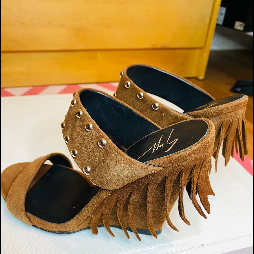 Giuseppe Zanotti suede shoes gentle wear.